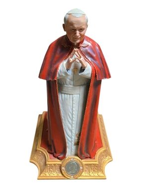 Danbury Mint "A Papal Blessing" Religious Pope John Paul II Figure No Box